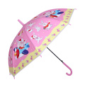 Auto Open Rabbit Printing Pink Children Umbrella (SK-01)